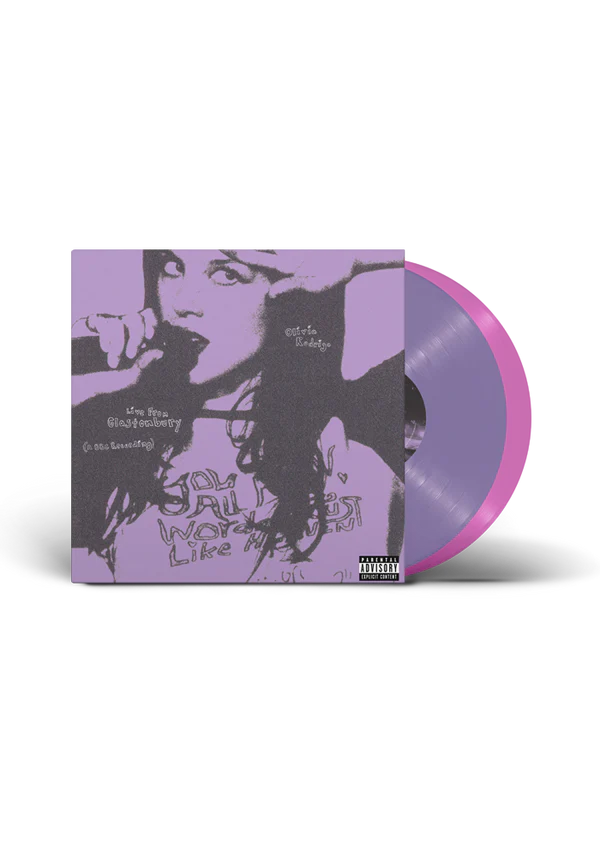 OLIVIA RODRIGO - GUTS live from Glastonbury (a BBC recording) 2LP COLOR import