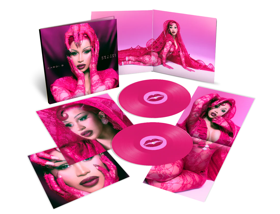 CARDI B - AM I THE DRAMA? Pretty and Petty (Alternate Cover #3 Signed Vinyl) USA IMPORT
