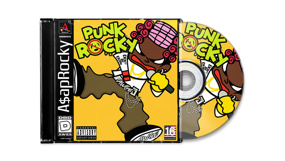 A$AP ROCKY - PUNK ROCKY SINGLE CD USA