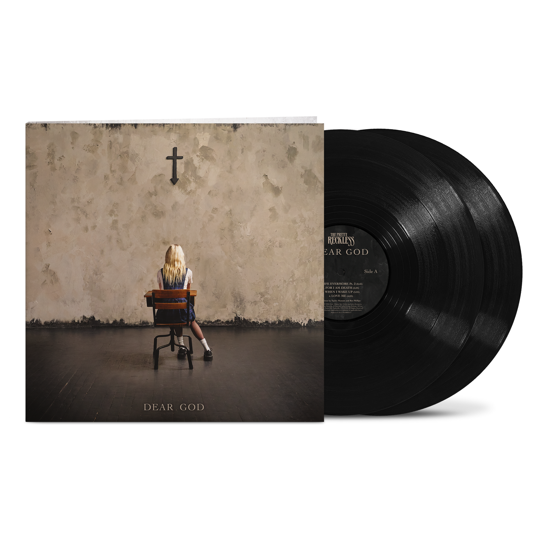 The Pretty Reckless Dear God 2 LPs - Black Vinyl Records Spain