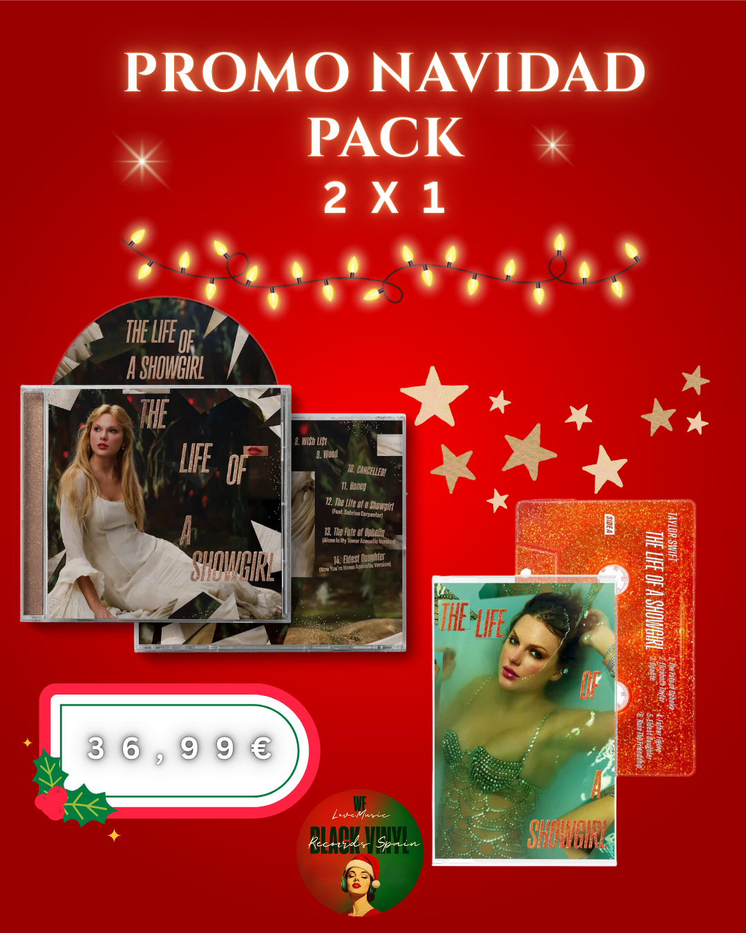 Promo Navidad pack Taylor 2x1