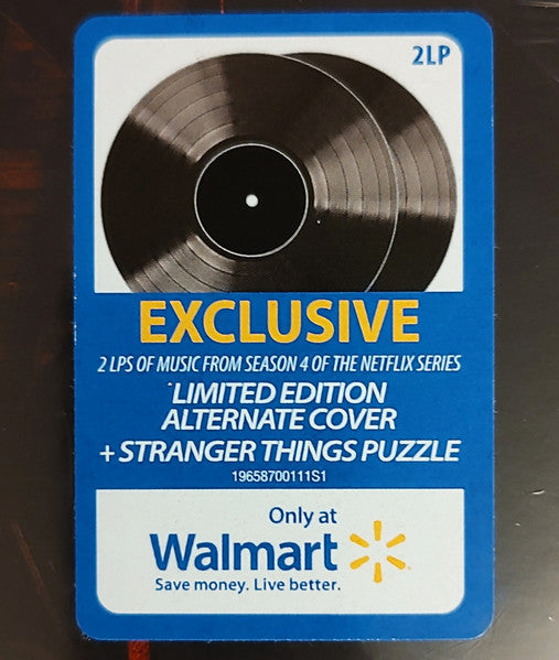 Stranger Things 4: Soundtrack From The Netflix Series 2LP Puzzle & Alternate Cover IMPORT
