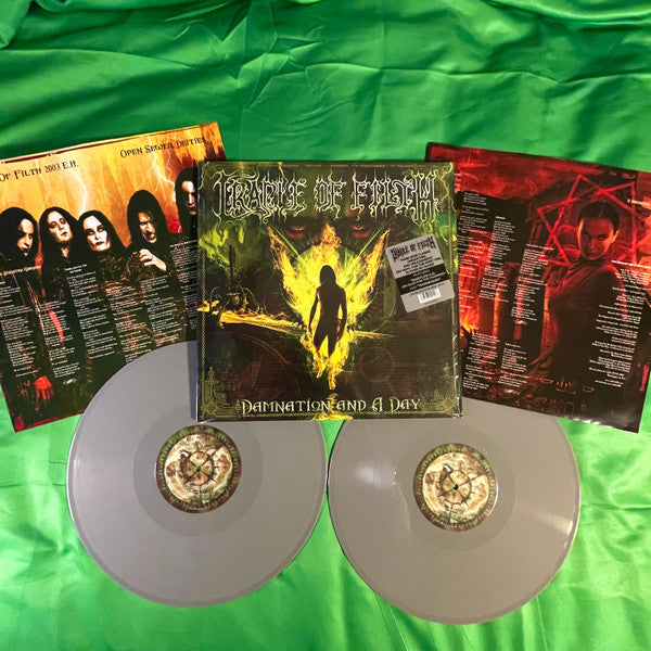Cradle Of Filth ‎– Damnation And A Day Limited Edition, Reissue, Stereo, Grey 2LP