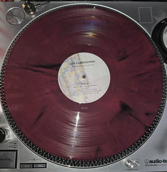 Los Campesinos! – We Are Beautiful, We Are Doomed Red and Black Marble