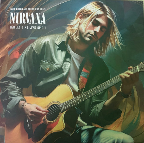Nirvana ‎– Smells Like Live Spirit Unofficial Release, blue - Black Vinyl Records Spain