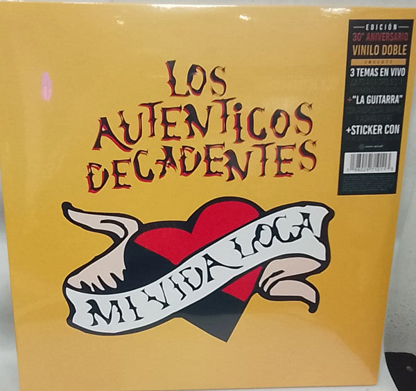 Los Auténticos Decadentes – Mi Vida Loca (30° Aniversario) 2lp import