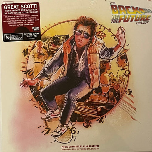 Alan Silvestri ‎– The Back To The Future Trilogy RSD  Brown ["Doc" Brown] - Black Vinyl Records Spain