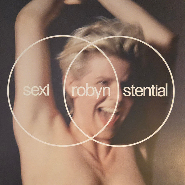 Robyn ‎– Sexistential Crystal Clear with Pink/White/Gold/Cream Splatter