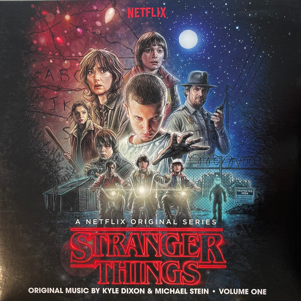Stranger Things - Volume One (A Netflix Original Series) Red Transparent With Black Swirl 2LP IMPORT