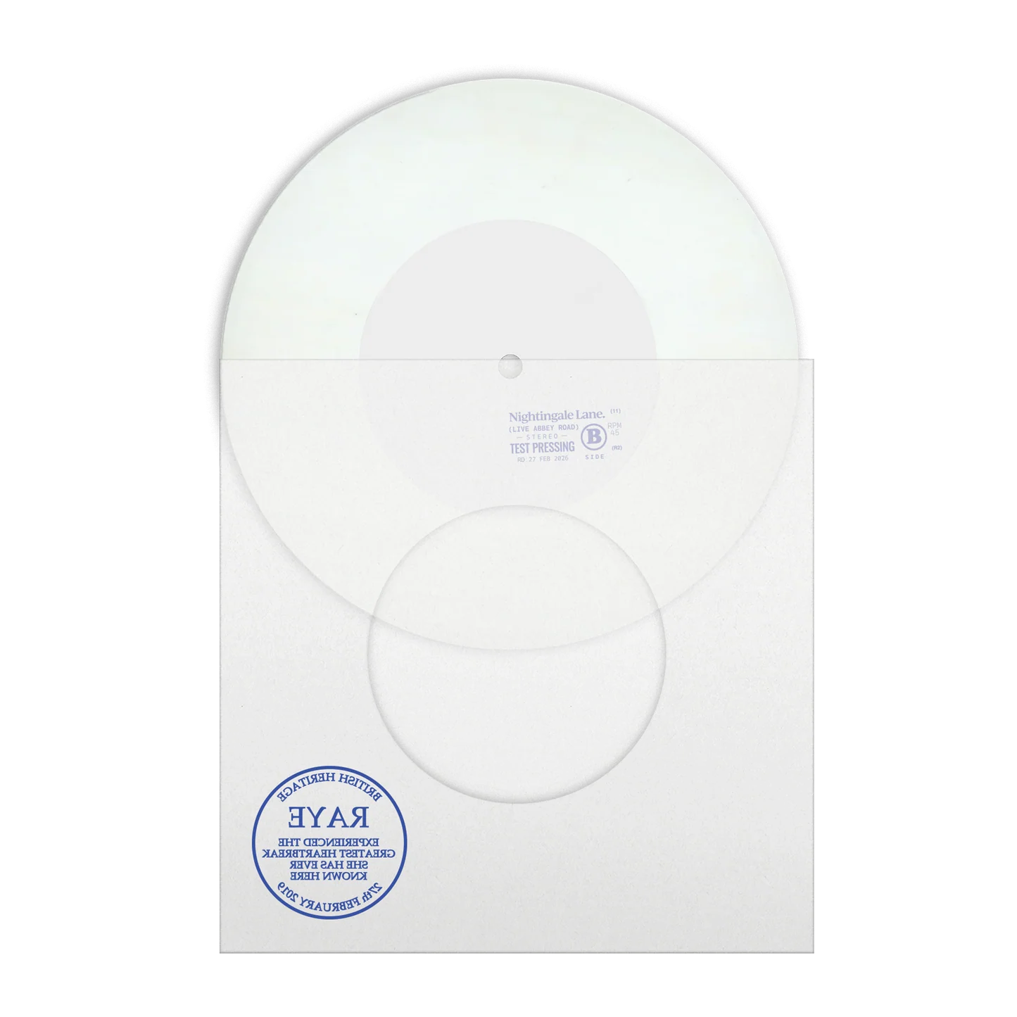 RAYE - Nightingale Lane. 7" Vinyl USA