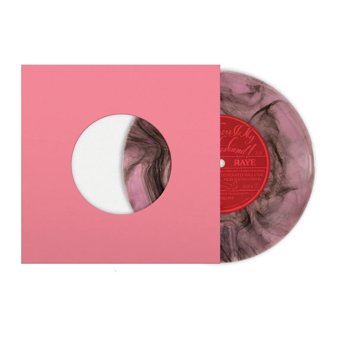 Raye- WHERE IS MY HUSBAND! 7" Vinyl [Pink Sleeve] USA IMPORT