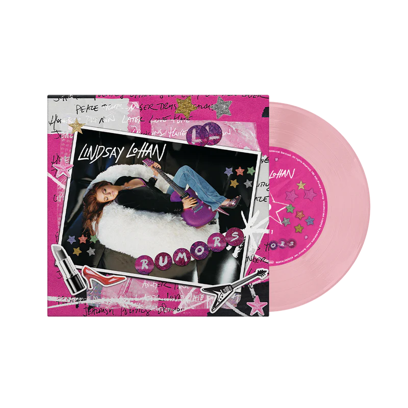 Lindsay Lohan - Rumors 7" import - Black Vinyl Records Spain