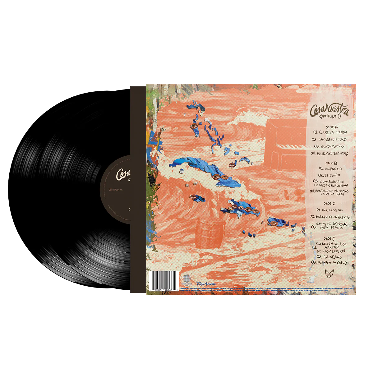 Rauw Alejandro – Cosa Nuestra Capítulo 0 (Vinyl 2LP, USA) - Black Vinyl Records Spain