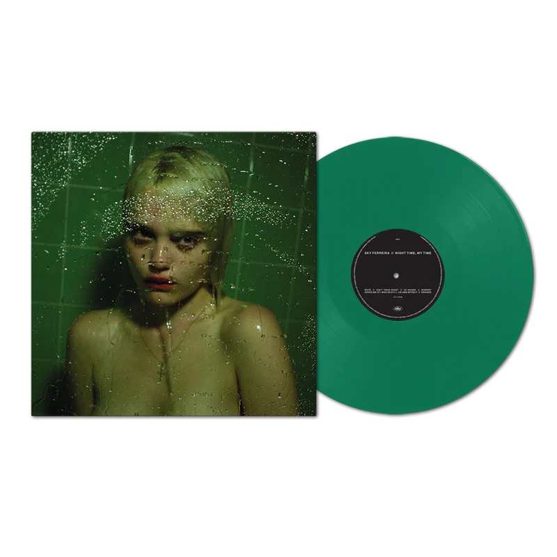 Sky Ferreira Night Time, My Time - Translucent Green Color Vinyl import
