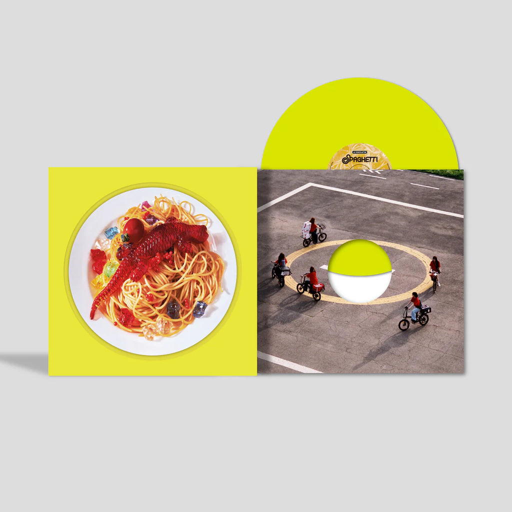 LE SSERAFIM - 1st Single Album "SPAGHETTI" Vinyl [Neon Yellow] (D2C Exclusive) USA