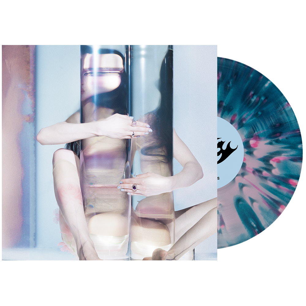 Poppy - 'Empty Hands' Vinyl (Pink + Sea Blue Side A/B w/ Pink Splatter) USA 3000 COPIAS
