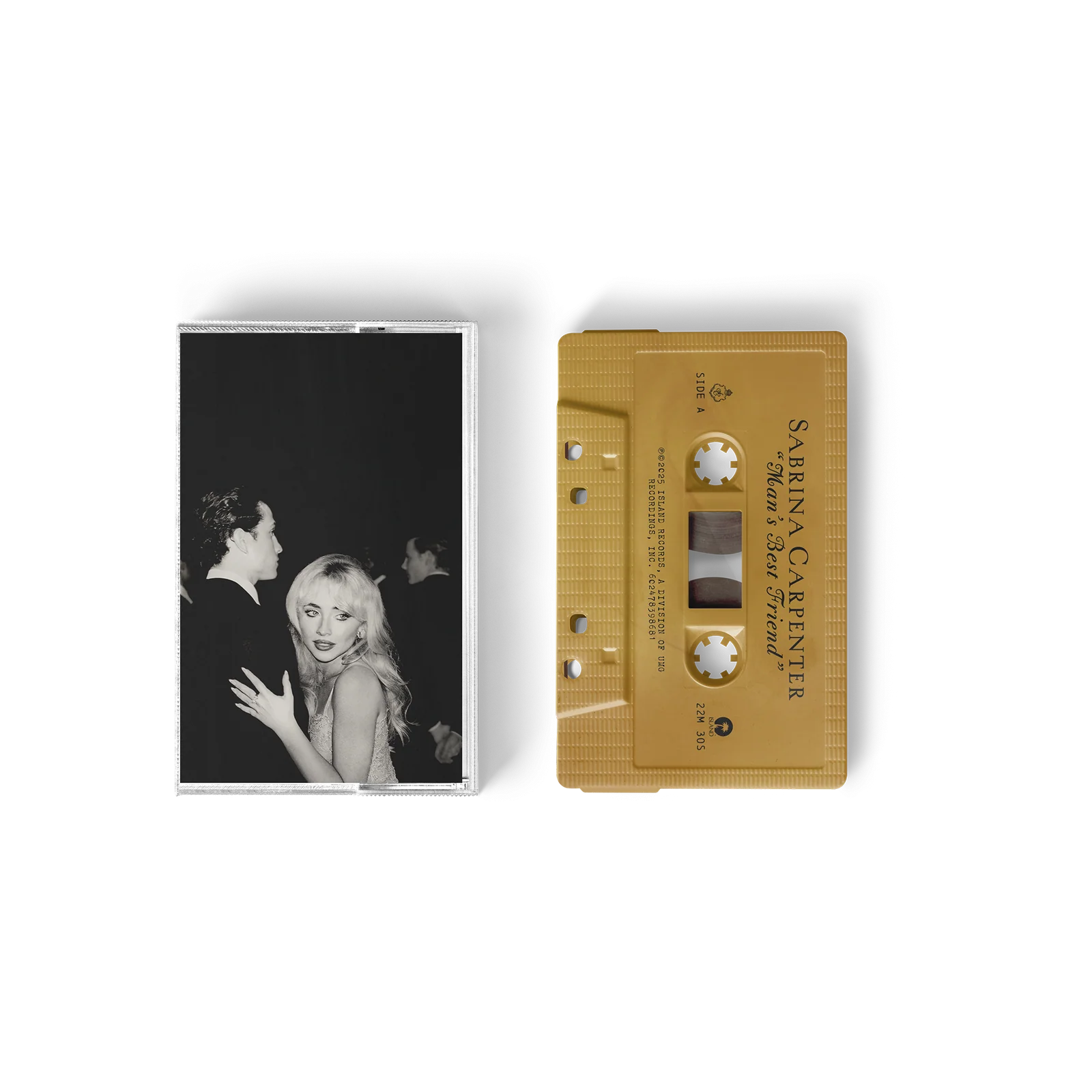 Sabrina Carpenter  Man's Best Friend Cassette gold - Black Vinyl Records Spain