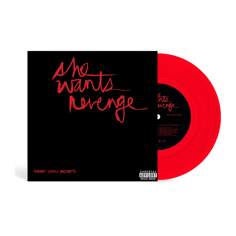 She Wants Revenge - Tear You Apart 7" Vinyl USA - Black Vinyl Records Spain