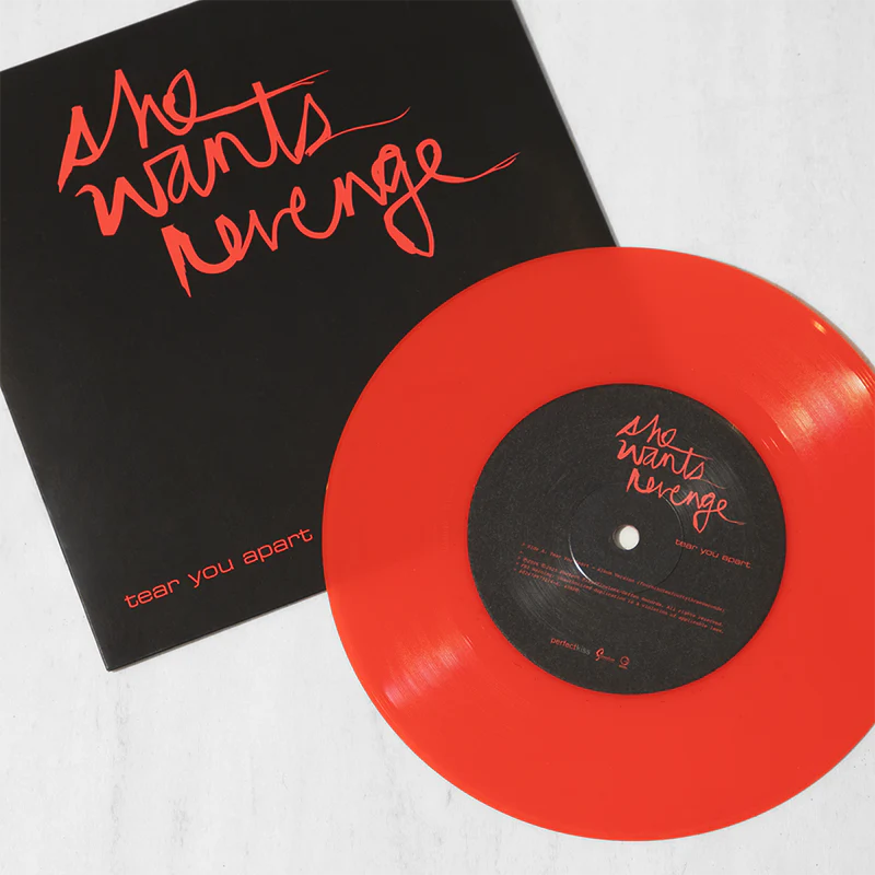 She Wants Revenge - Tear You Apart 7" Vinyl USA - Black Vinyl Records Spain