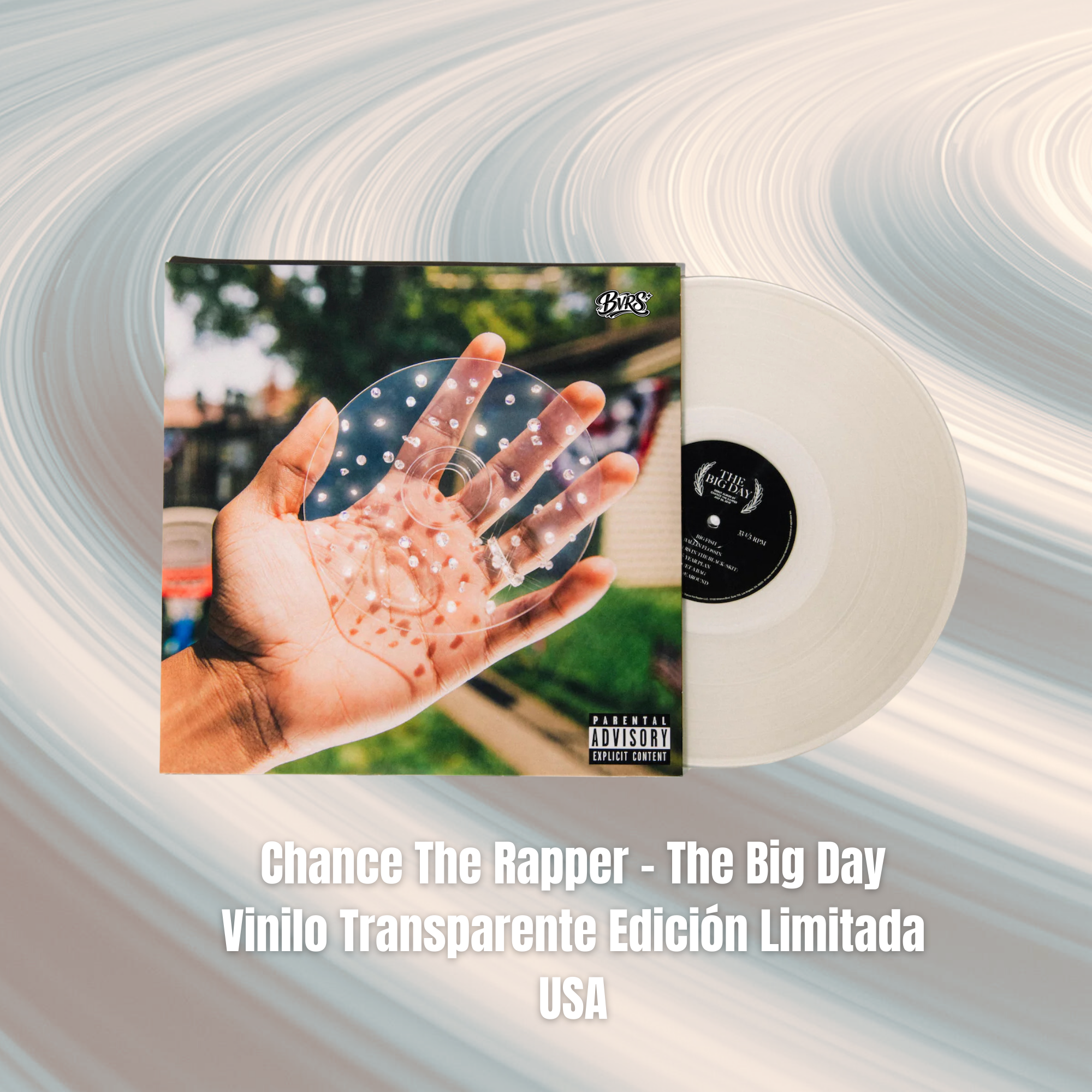 Chance The Rapper - The Big Day Vinilo Transparente Edición Limitada USA