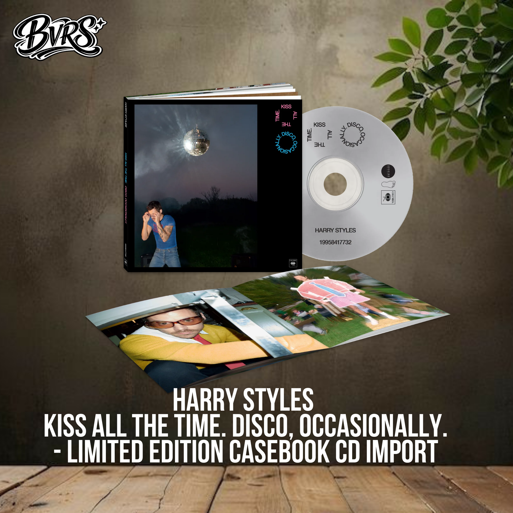 HARRY STYLES - KISS ALL THE TIME. DISCO, OCCASIONALLY. - LIMITED EDITION CASEBOOK CD IMPORT