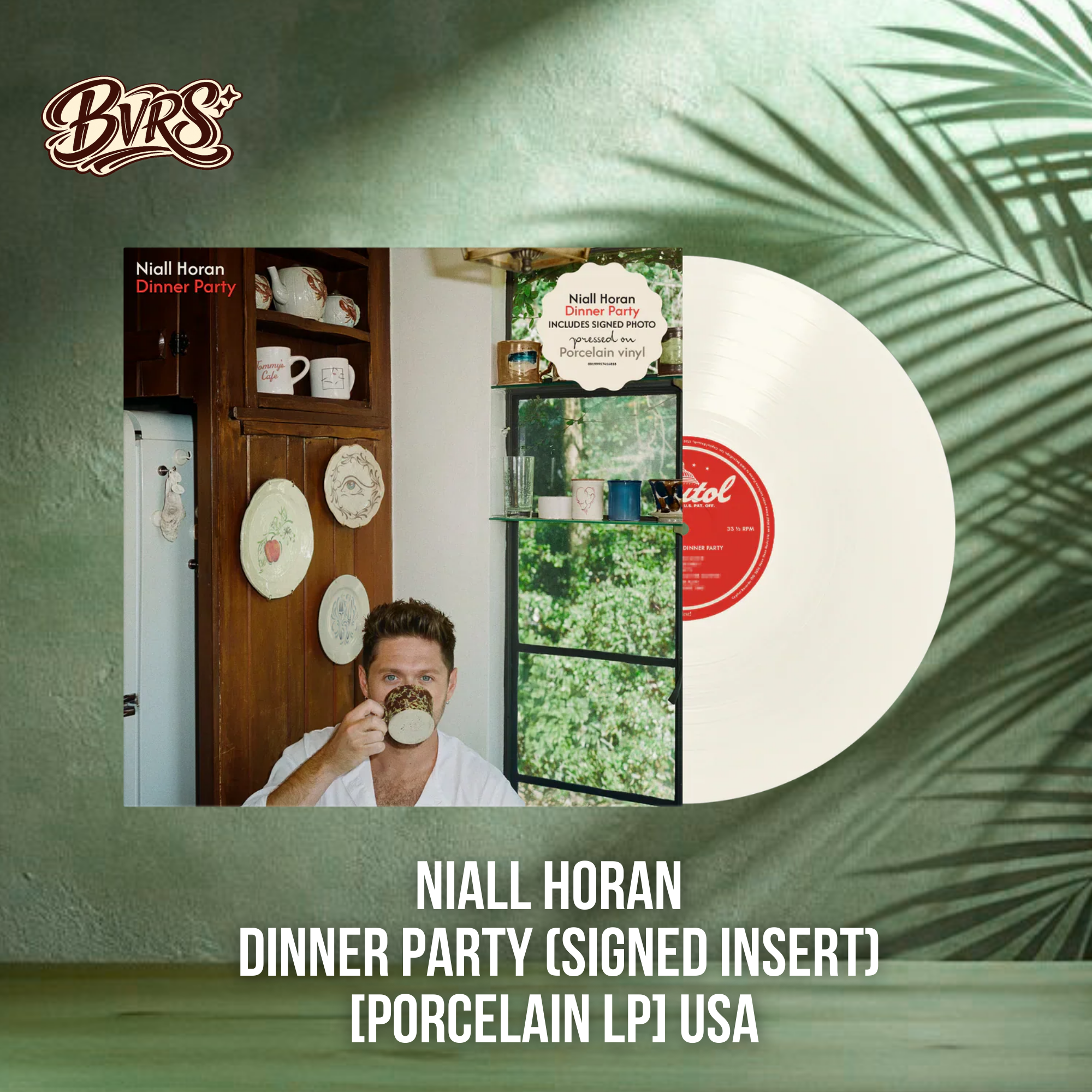 Niall Horan - Dinner Party (Signed Insert) [Porcelain LP] USA - Black Vinyl Records Spain
