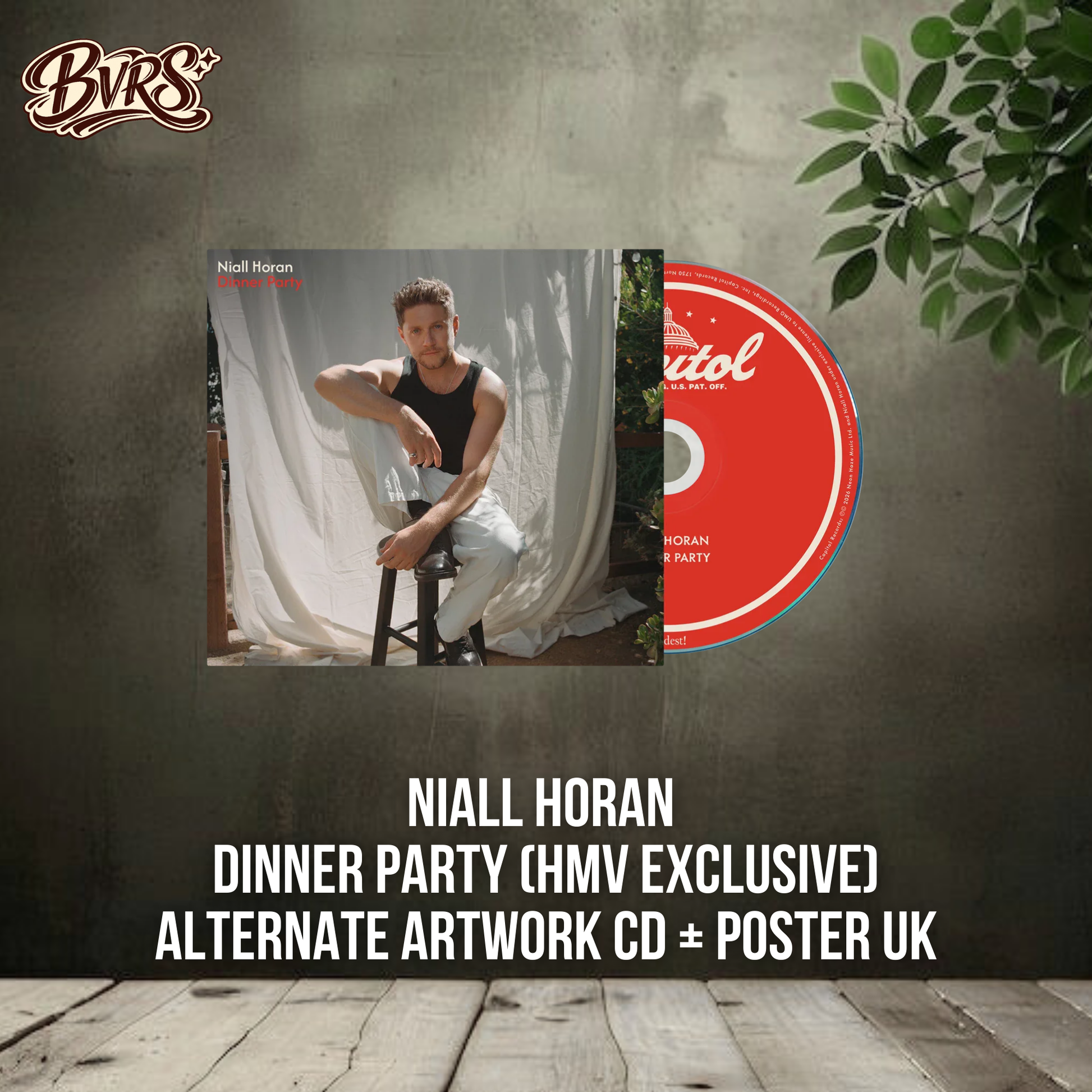 Niall Horan Dinner Party (hmv Exclusive) Alternate Artwork CD + Poster UK