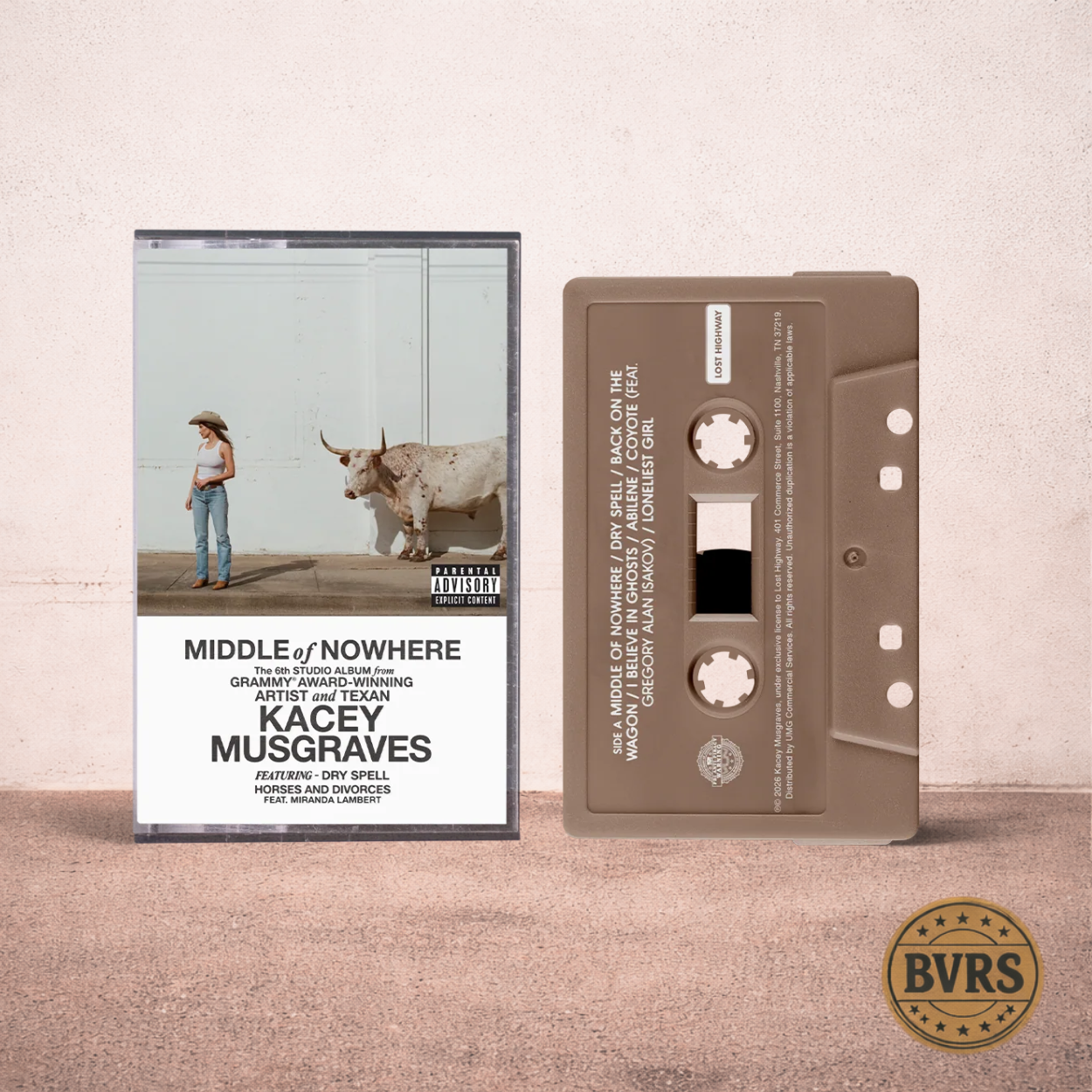Kacey Musgraves - Middle of Nowhere Store Exclusive Cassette USA - Black Vinyl Records Spain