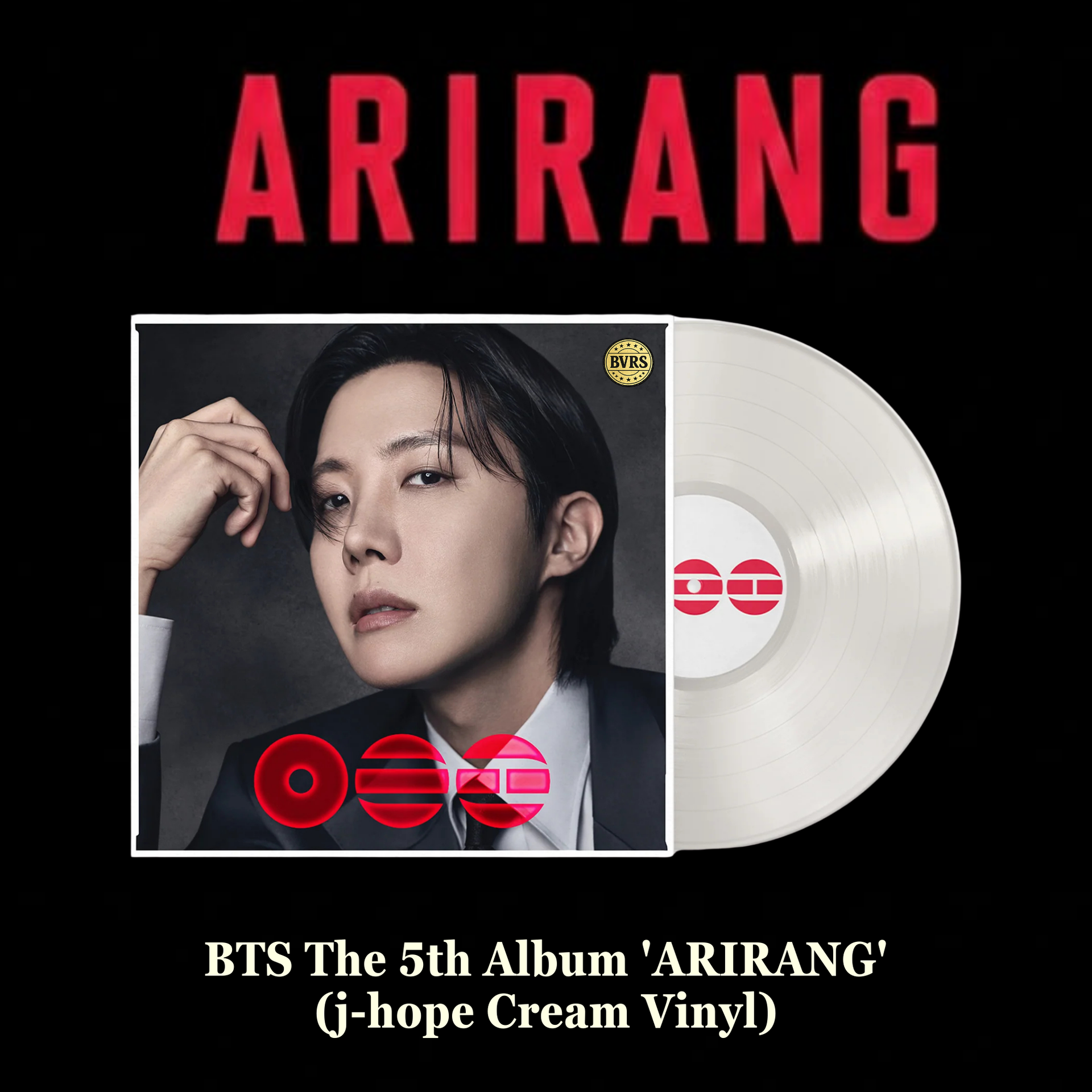 BTS - The 5th Album 'ARIRANG' Target Exclusive, Vinyl j-hope Cream