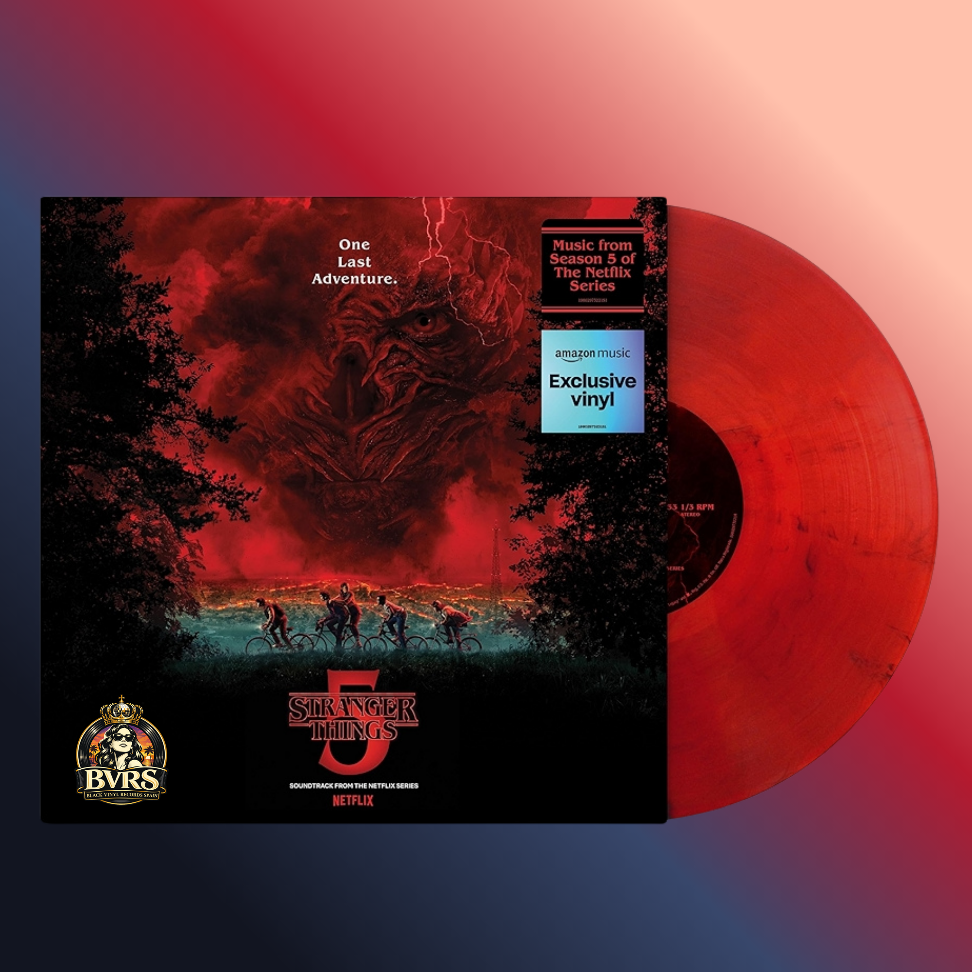 Stranger Things 5 Soundtrack from the Netflix Series USA IMPORT - Black Vinyl Records Spain