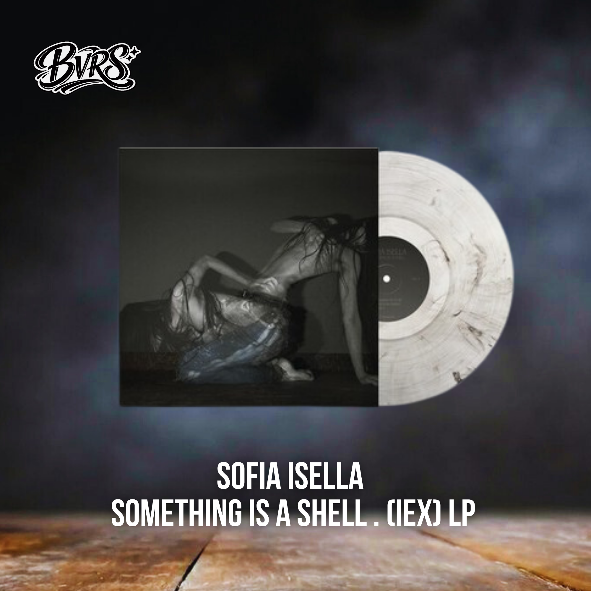 Sofia Isella - Something Is A Shell (IEX) LP - Black Vinyl Records Spain