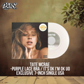 TATE MCRAE - PURPLE LACE BRA / IT'S OK I'M OK - UO EXCLUSIVE 7" SINGLE - USA IMPORT - Black Vinyl Records Spain