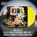 Mac Miller – K.I.D.S. (Kickin’ Incredibly Dope Shit) | Vinilo LP Amarillo Translúcido (USA) - Black Vinyl Records Spain