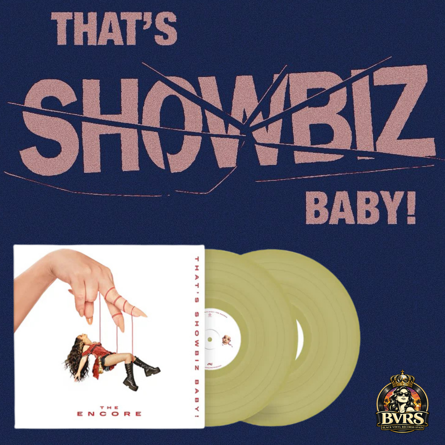 Jade  That's Showbiz Baby! the Encore 2 LPs - Black Vinyl Records Spain