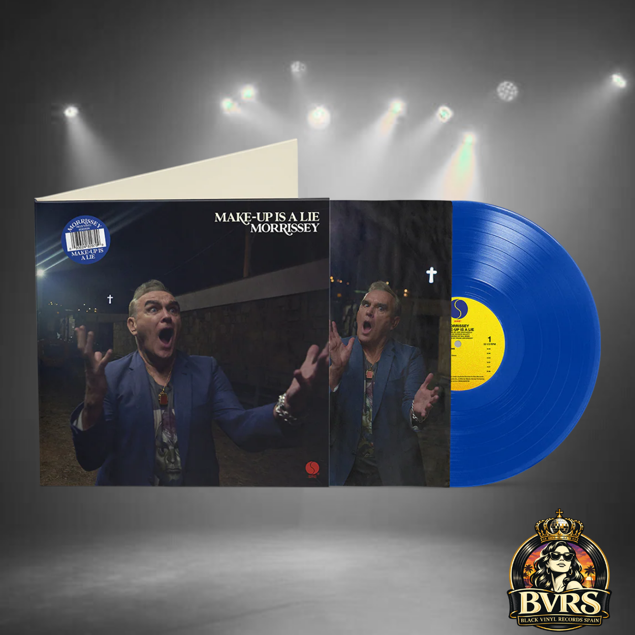 Morrissey Make-Up Is a Lie (Blue Vinyl) - Black Vinyl Records Spain