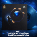 DJO - DECIDE 12" Vinyl (Blue Swirl Transparent) USA - Black Vinyl Records Spain