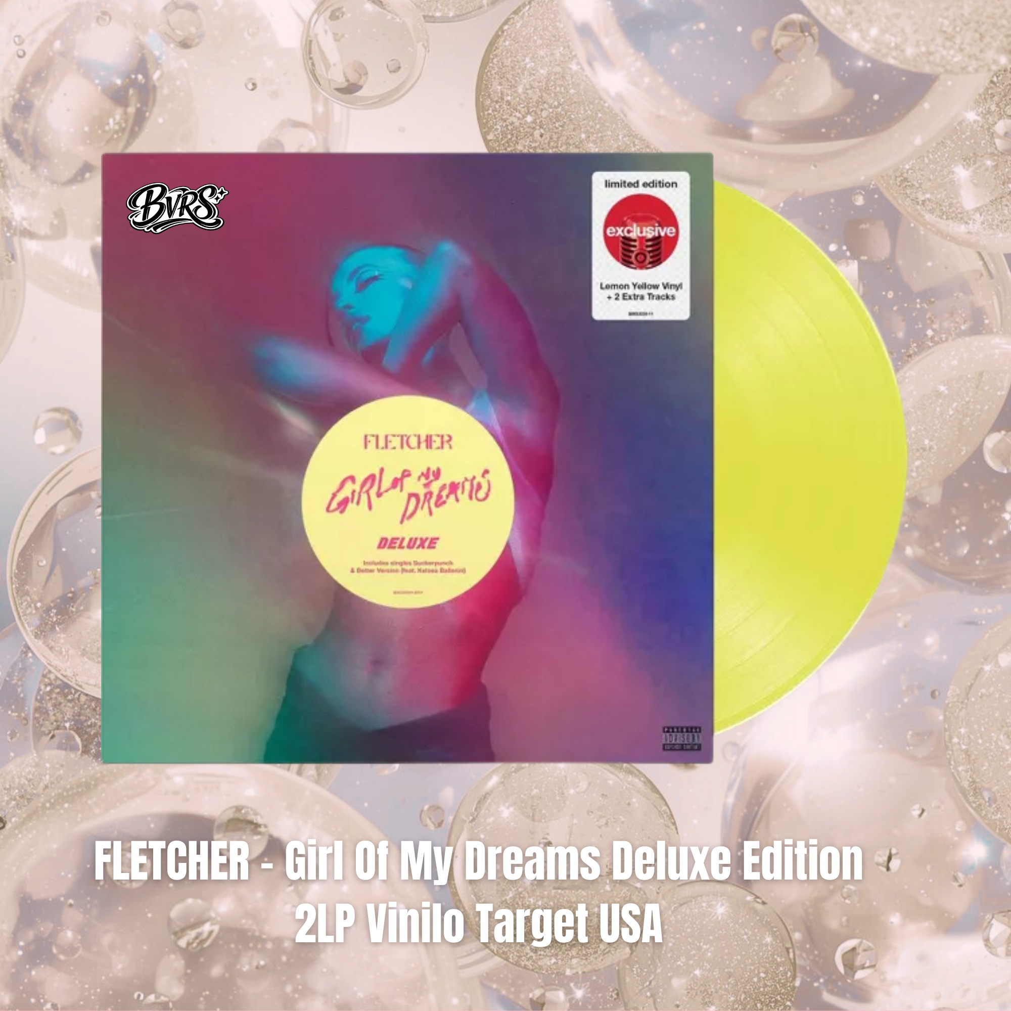 FLETCHER - Girl Of My Dreams Deluxe Edition 2LP Vinilo Target USA