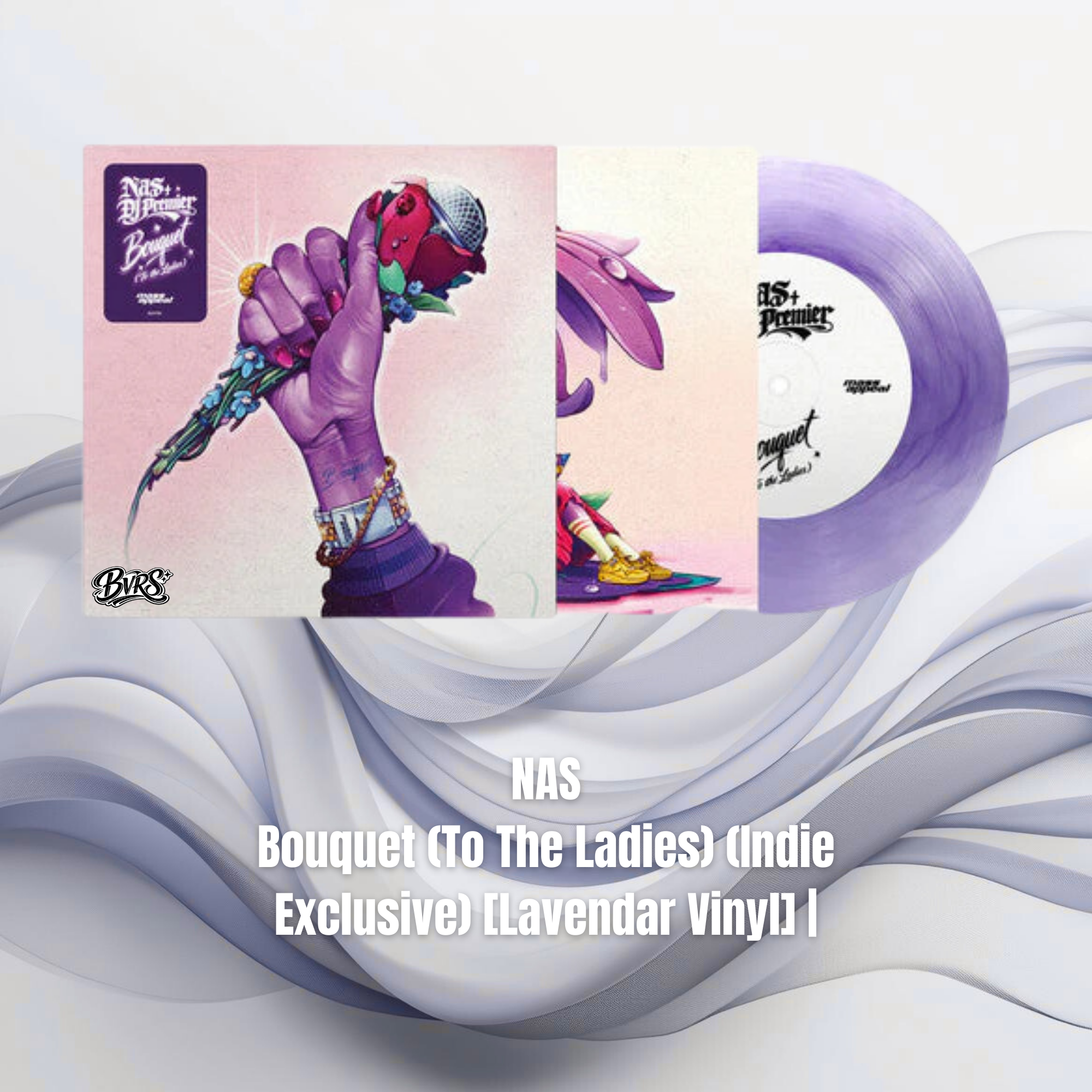 Nas - Bouquet (To The Ladies) Vinilo Lavanda Indie Exclusive USA - Black Vinyl Records Spain