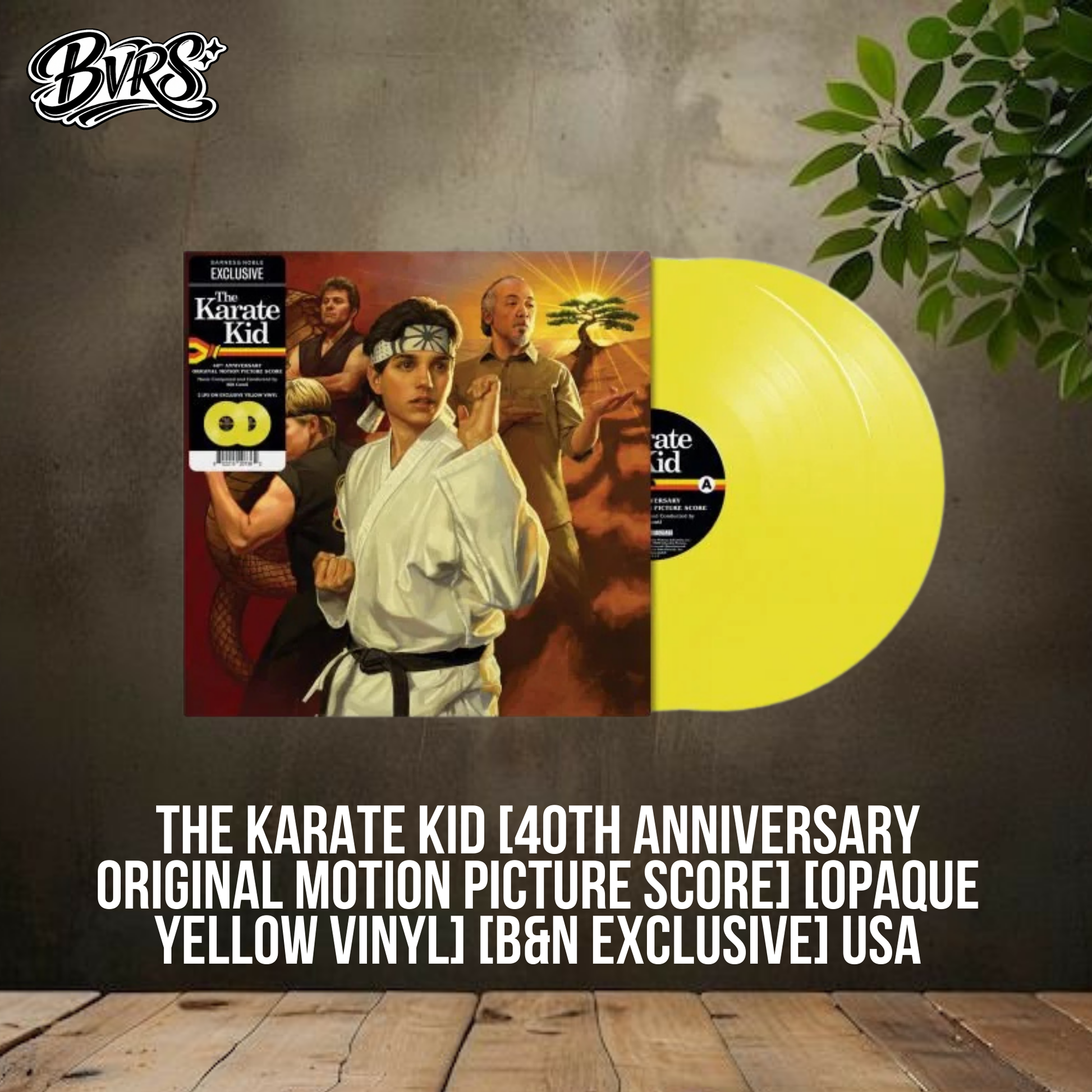 The Karate Kid [40th Anniversary Original Motion Picture Score] [Opaque Yellow Vinyl] [B&N Exclusive] USA