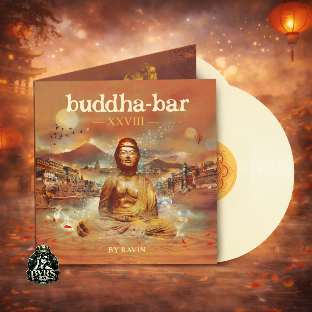 Ravin: Buddha Bar Vol XXVIII (Limited Edition) (Cream White Color Edition) 2 LP - Black Vinyl Records Spain