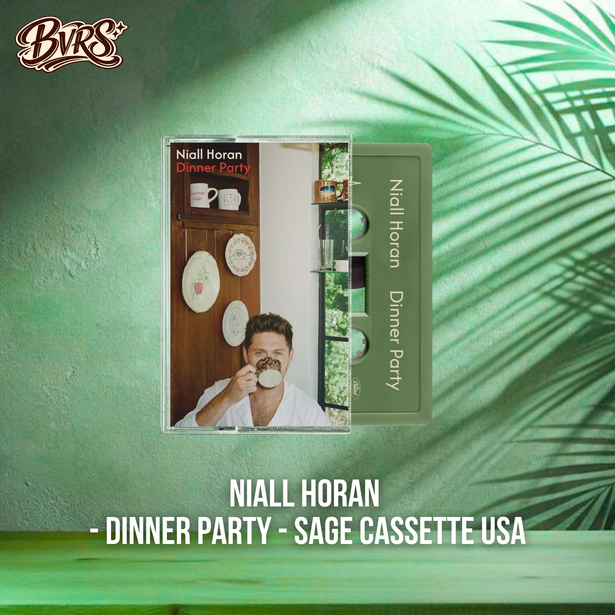 NIALL HORAN - Dinner Party - Sage Cassette USA - Black Vinyl Records Spain