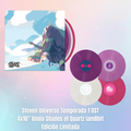 Steven Universe Temporada 1 OST 4x10" Vinilo Shades of Quartz iam8bit Edición Limitada