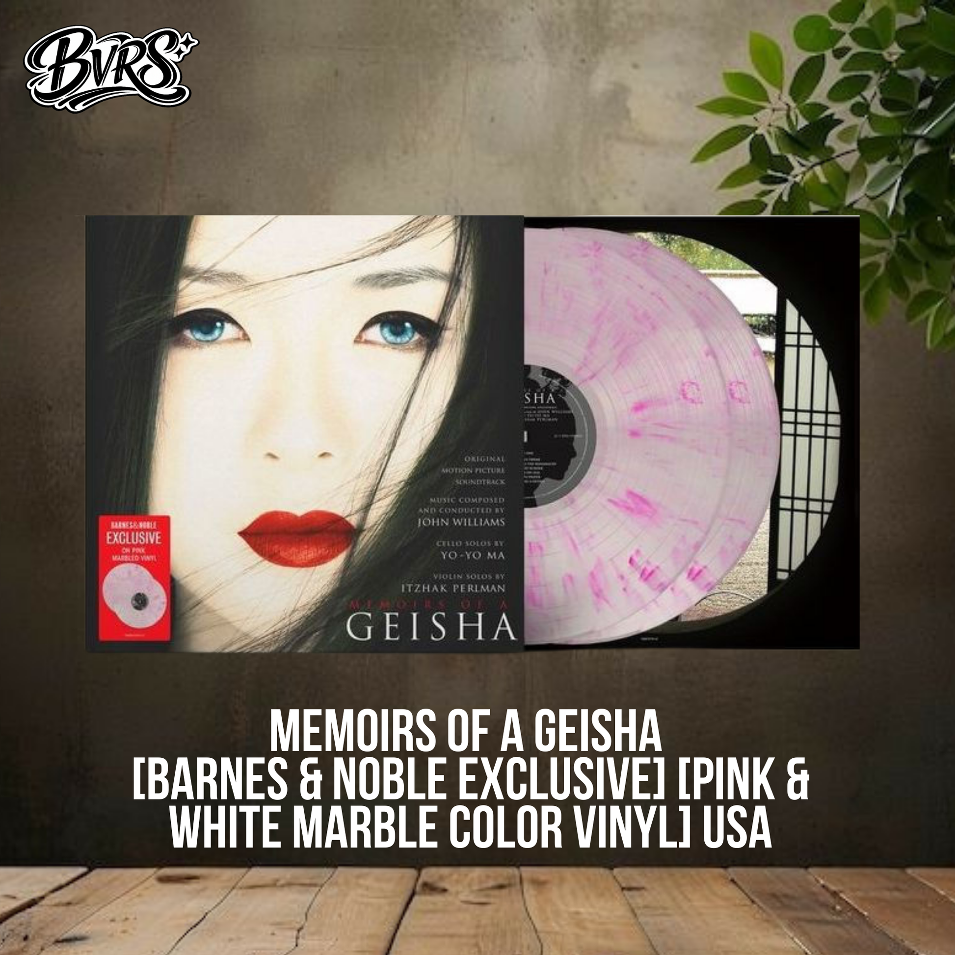 Memoirs of a Geisha [Barnes & Noble Exclusive] [Pink & White Marble Color Vinyl] USA