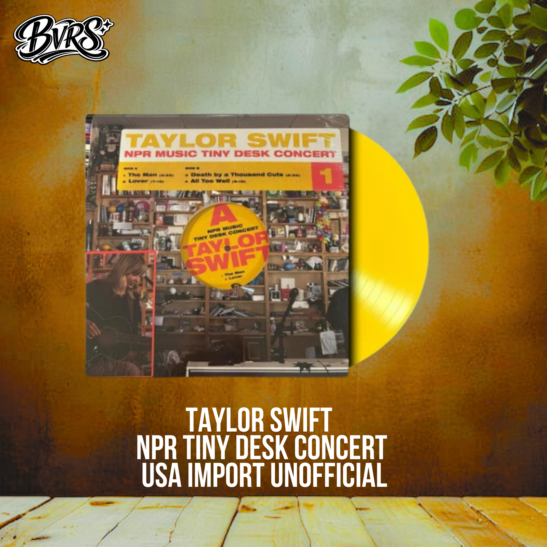 TAYLOR SWIFT - NPR TINY DESK CONCERT - USA IMPORT UNOFFICIAL