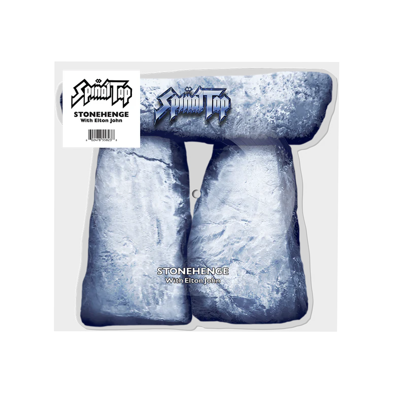 Spinal Tap - Stonehenge Die Cut Picture Disc 7" USA - Black Vinyl Records Spain
