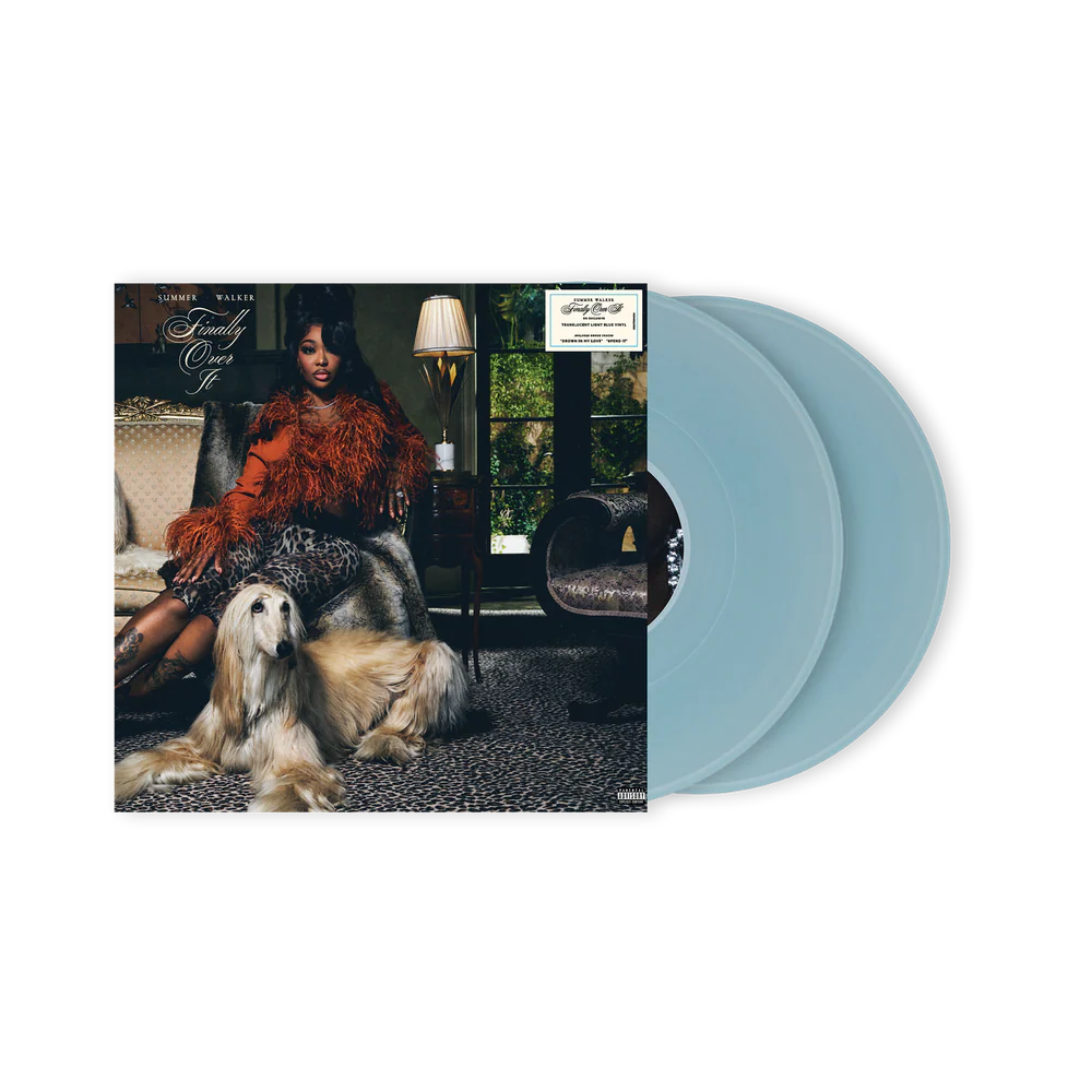 Summer Walker - Finally Over It [Explicit Content] (Translucent Light Blue Colored Vinyl) (2 Lp's) USA IMPORT