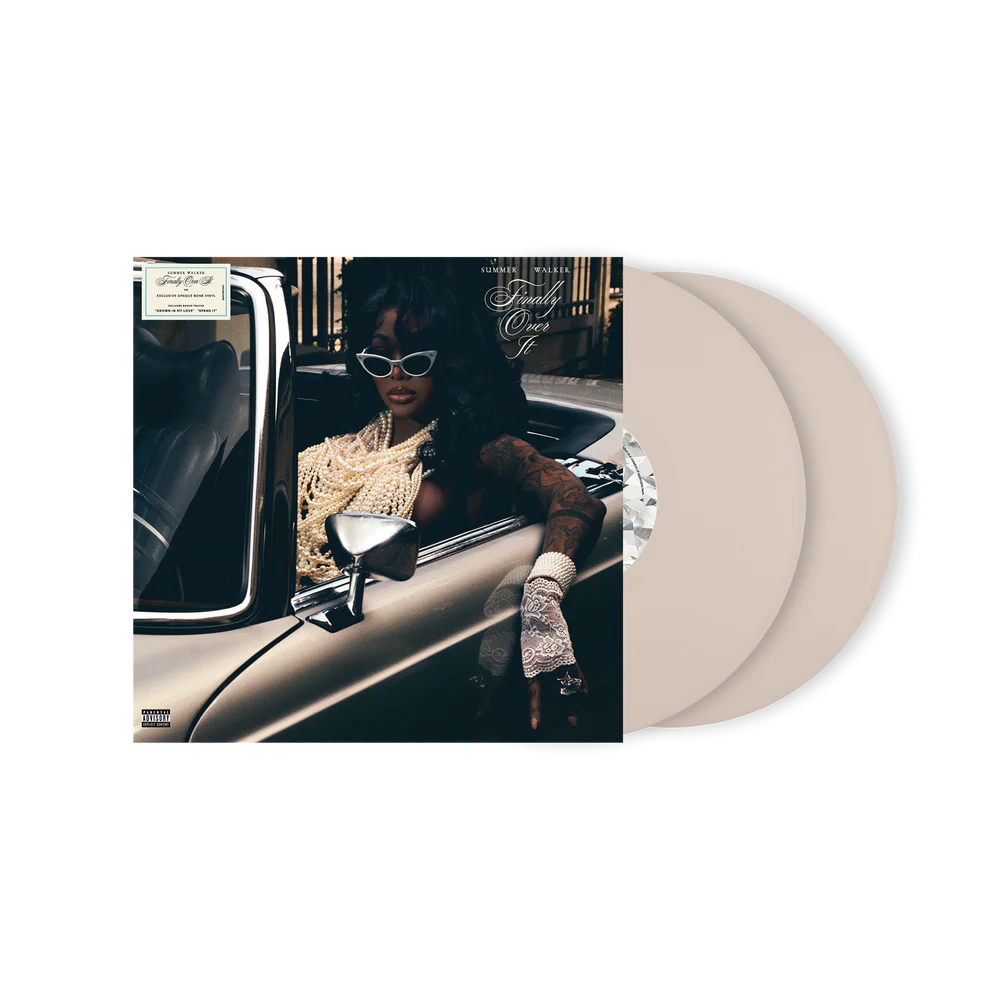 Summer Walker - Finally Over It [Explicit Content] Indie Exclusive, Limited Edition, Bone Colored Vinyl, Alternate Cover) USA IMPORT