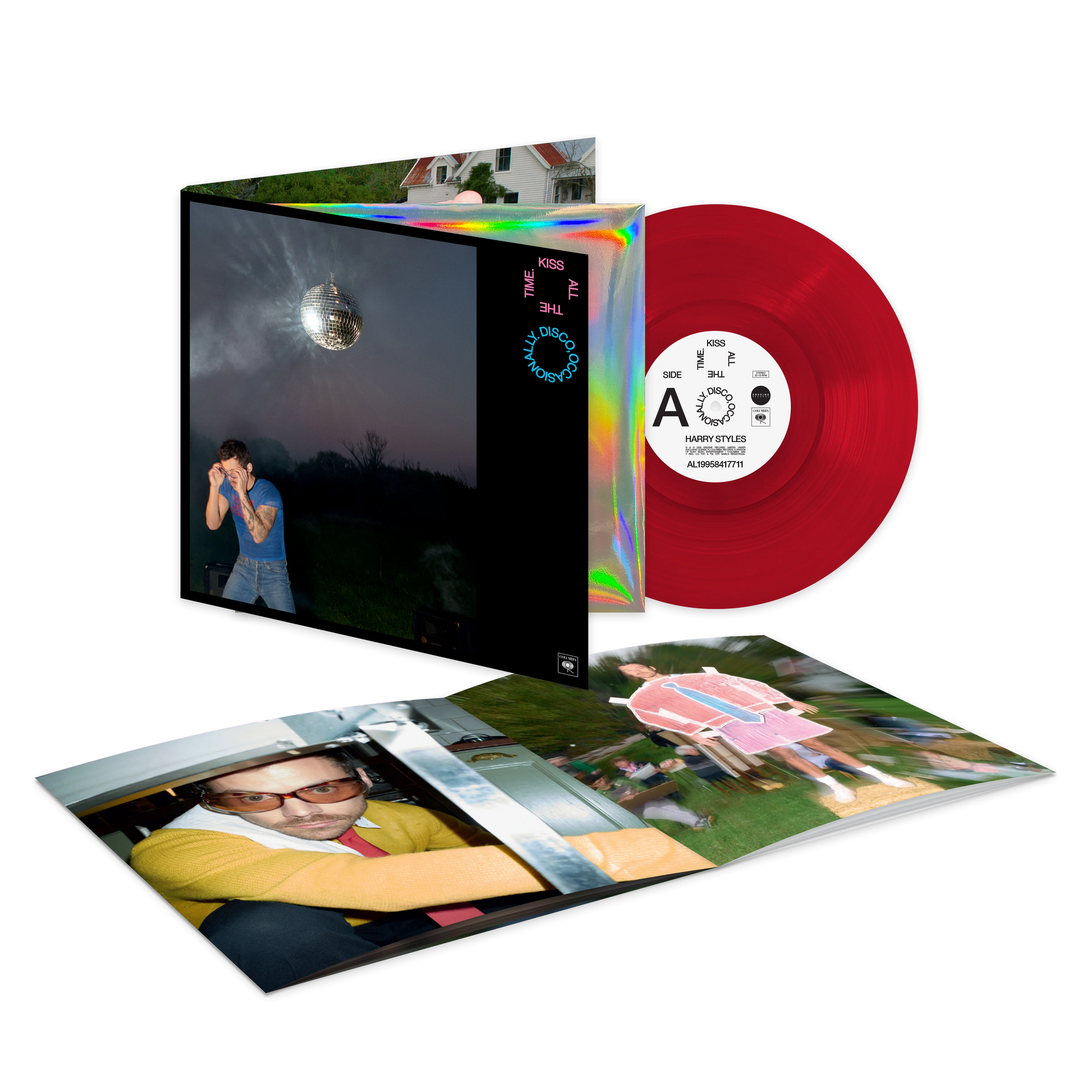 KISS ALL THE TIME. DISCO, OCCASIONALLY. – LIMITED EDITION TOMATO VINYL USA