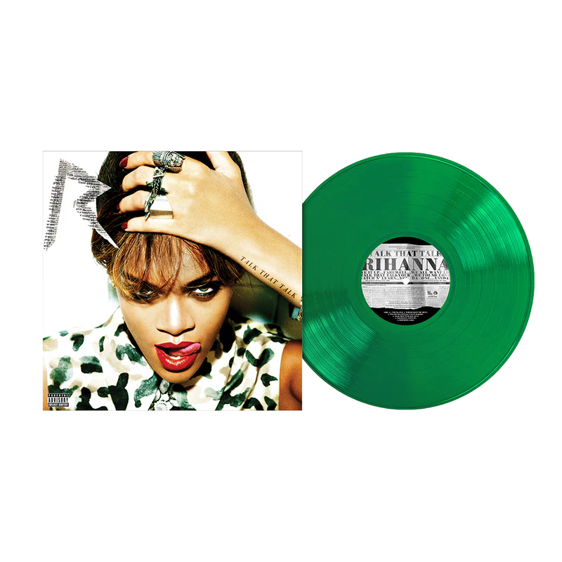 Rihanna - Talk That Talk Translucent Emerald Green edition LP USA - Black Vinyl Records Spain