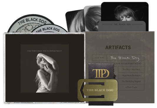 Taylor Swift The Tortured Poets Department Collector's Edition CD Deluxe + Bonus Track “The Black Dog” - CD